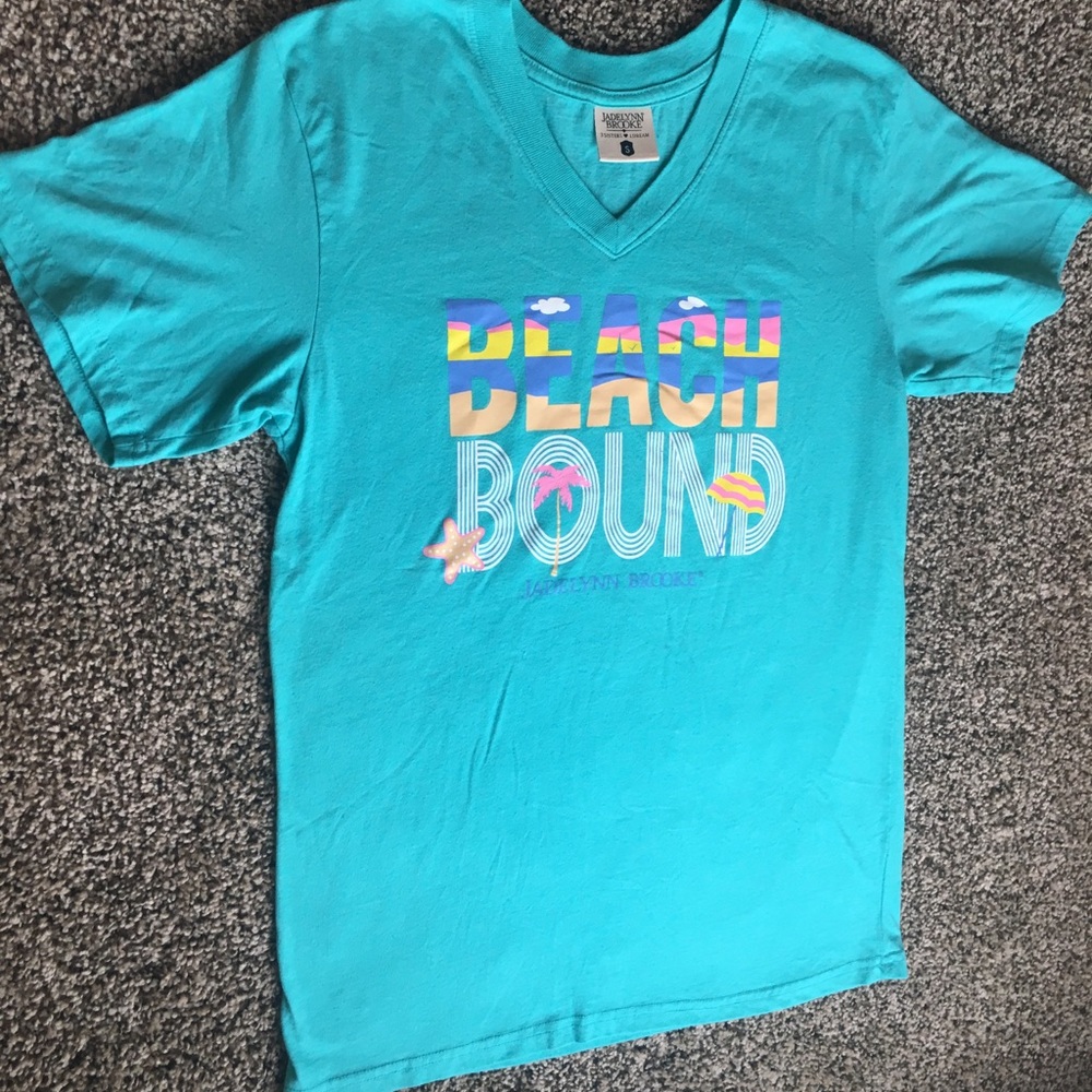 Jadelynn Brooke V-Neck Beach Tee - Limited Edition